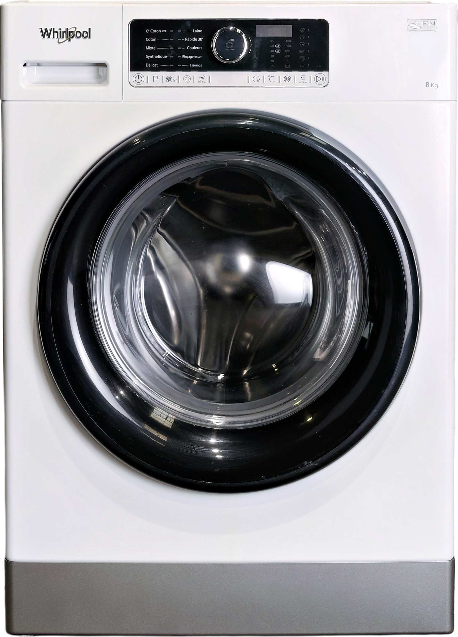 Lave-linge Hublot 8 kg Reconditionné WHIRLPOOL ZEN8