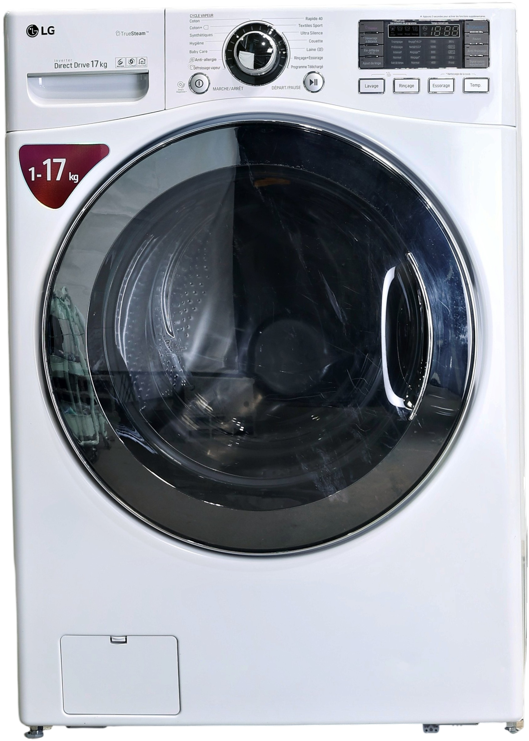 Lave-linge Hublot 17 kg Reconditionné LG F71K22WHS