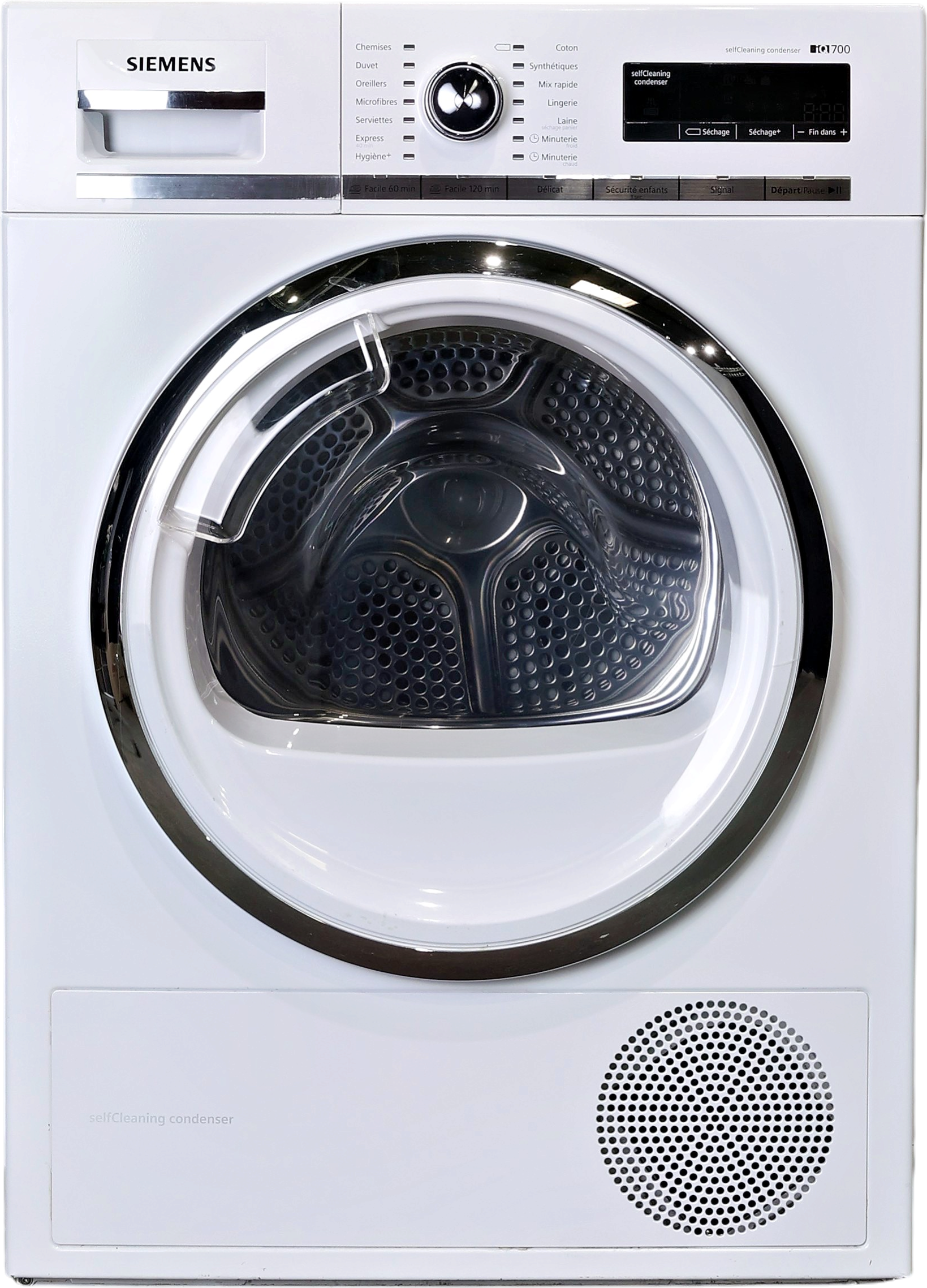 Seche-linge Pompe à Chaleur 9 kg Reconditionné SIEMENS WT47W590FF