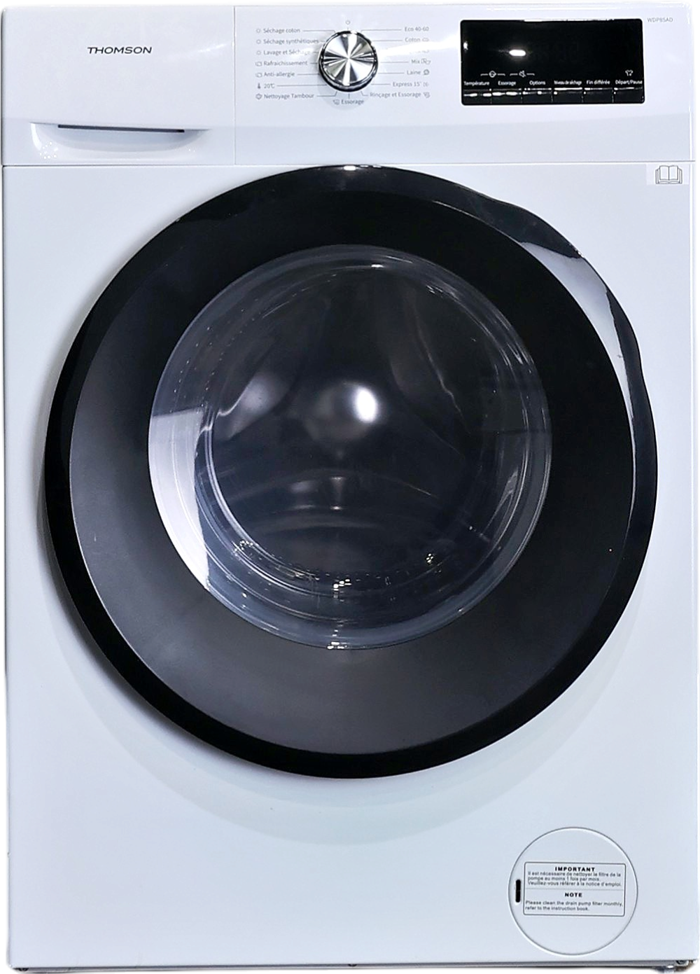 Lave-linge Sechant 8 kg Reconditionné THOMSON WDP85AD