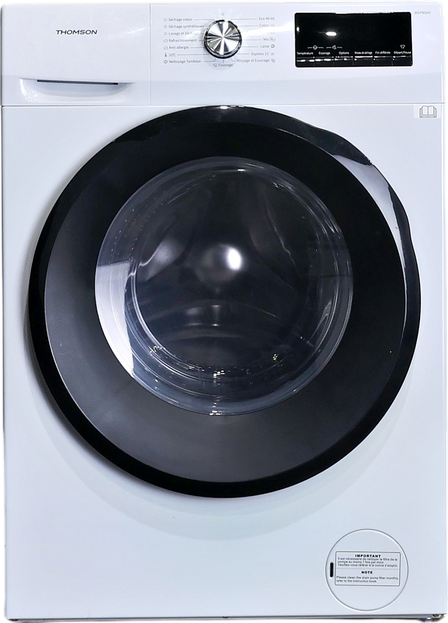 Lave-linge Sechant 8 kg Reconditionné THOMSON WDP85AD