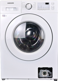 Lave-linge Sechant 7 kg Reconditionné SAMSUNG WD70T4046EW