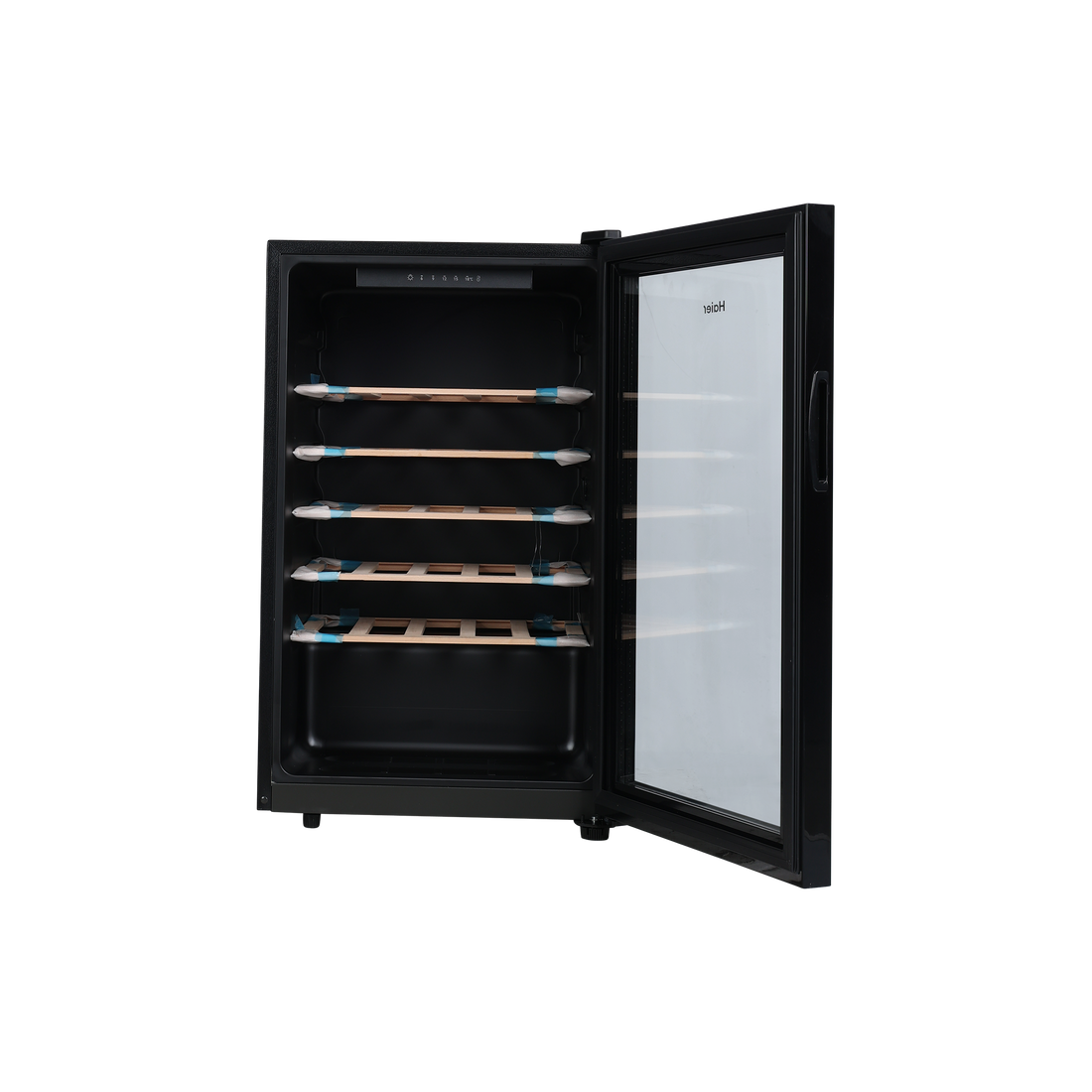 Cave À Vin De Conservation 33 Bouteilles Reconditionné HAIER HWS33GG : vue de l'intérieur