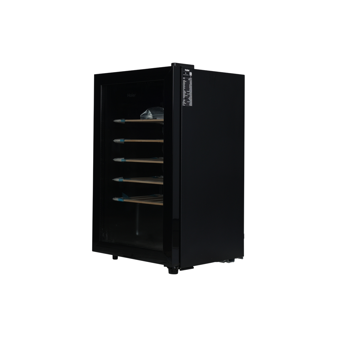 Cave À Vin De Conservation 33 Bouteilles Reconditionné HAIER HWS33GG : vue du côté gauche