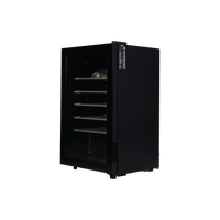 Cave À Vin De Conservation 33 Bouteilles Reconditionné HAIER HWS33GG : vue du côté gauche