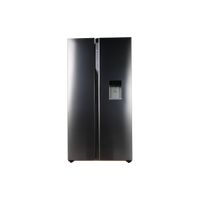 Réfrigérateur Américain 521 L Reconditionné HAIER HSR5918DWMP : vue de face