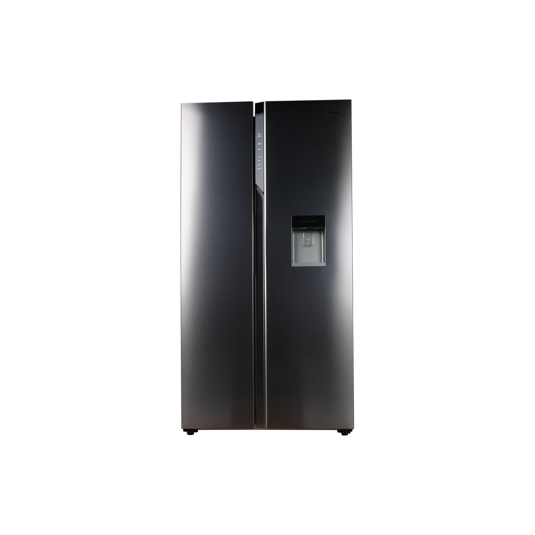 Réfrigérateur Américain 521 L Reconditionné HAIER HSR5918DWMP : vue de face