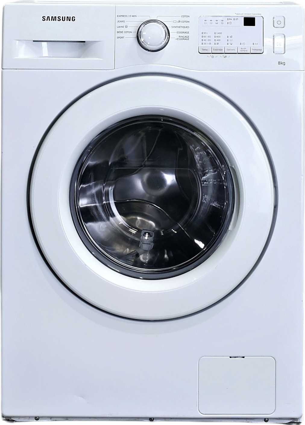 Lave-linge Hublot 8 kg Reconditionné SAMSUNG WW80J3483KW
