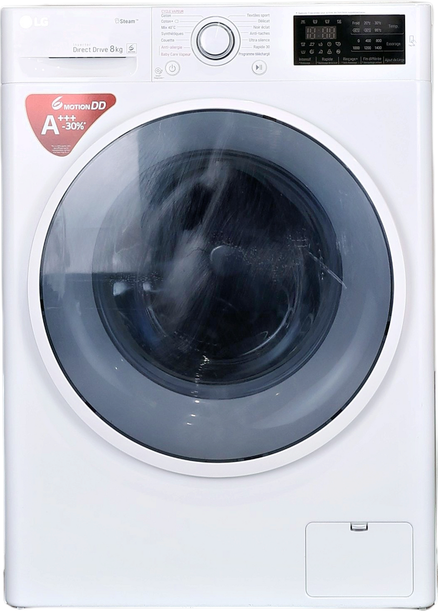 Lave-linge Hublot 8 kg Reconditionné LG F84C40WHS