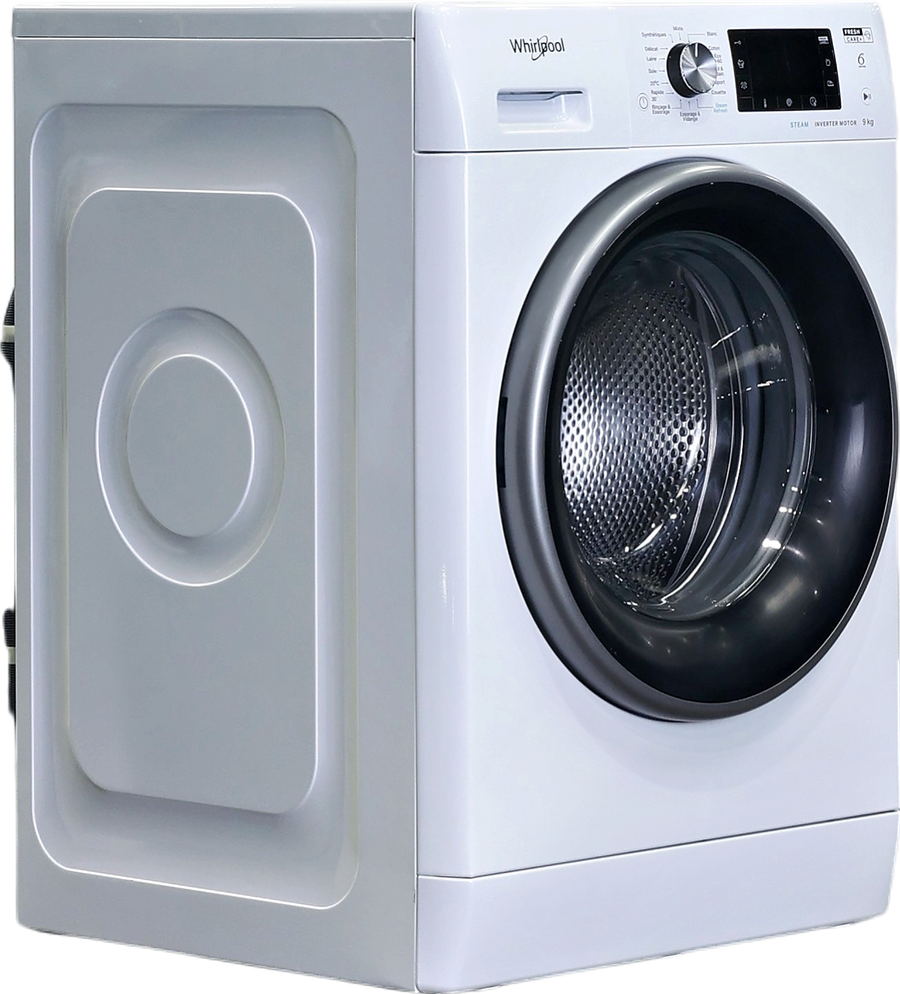 Lave-linge Hublot 9 kg Reconditionné WHIRLPOOL FFDD9448BSVFR