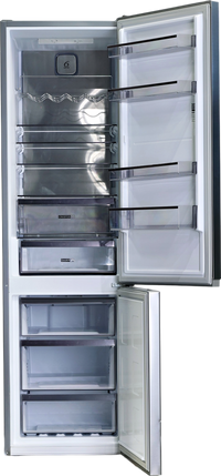 Réfrigérateur Avec Congélateur 355 Litres Reconditionné WHIRLPOOL WHK25404XP8E