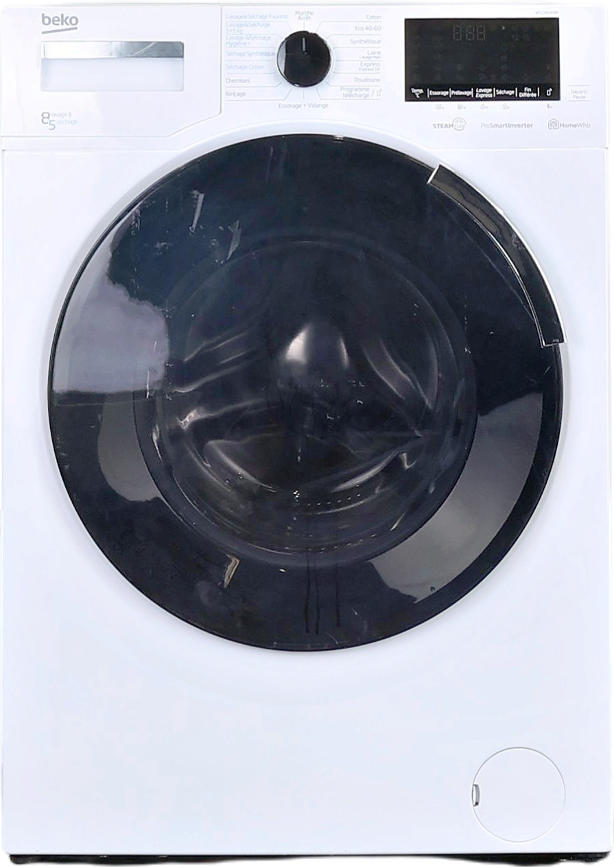 Lave-linge Sechant 8 kg Reconditionné BEKO WTLD81468P