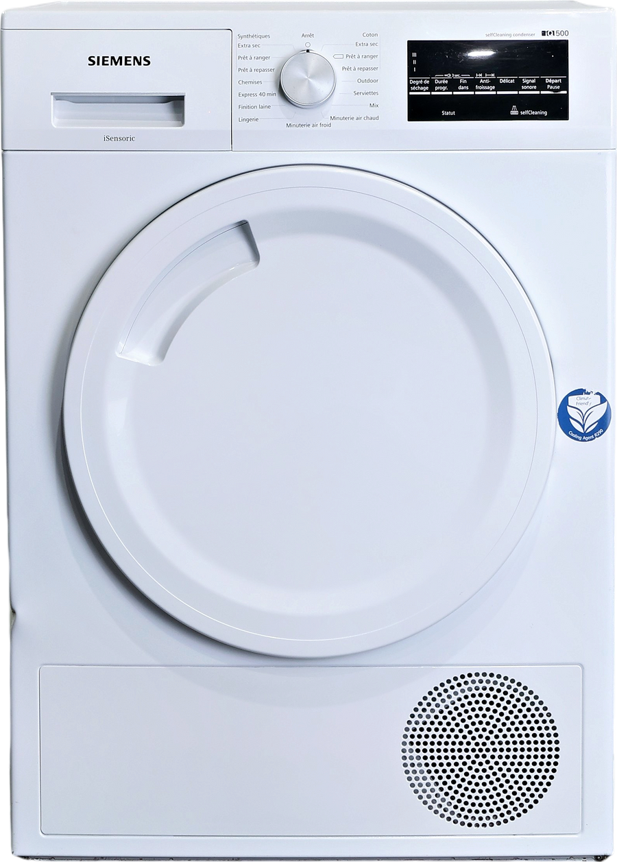 Seche-linge Pompe à Chaleur 8 kg Reconditionné SIEMENS WT45W408FF