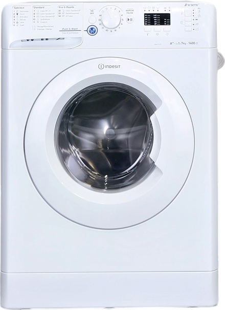 Lave-linge Sechant 7 kg Reconditionné INDESIT XWA 71452 W FR
