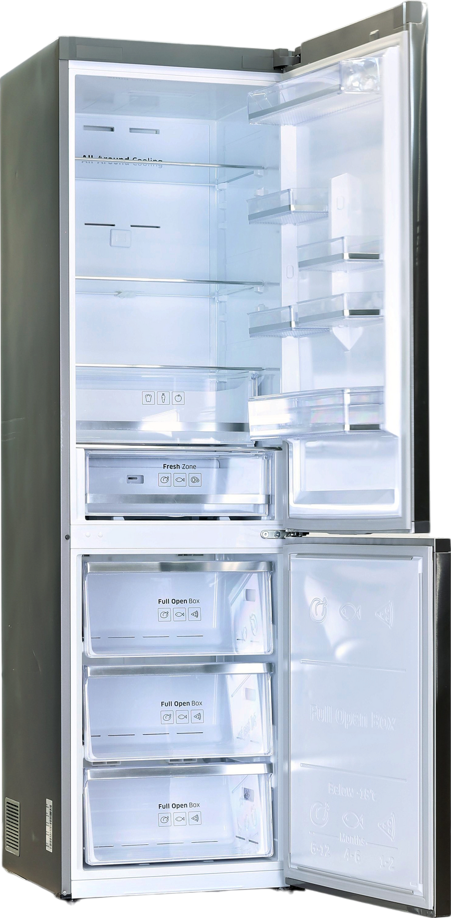 Réfrigérateur Avec Congélateur 357 Litres Reconditionné SAMSUNG RB36J8215SR