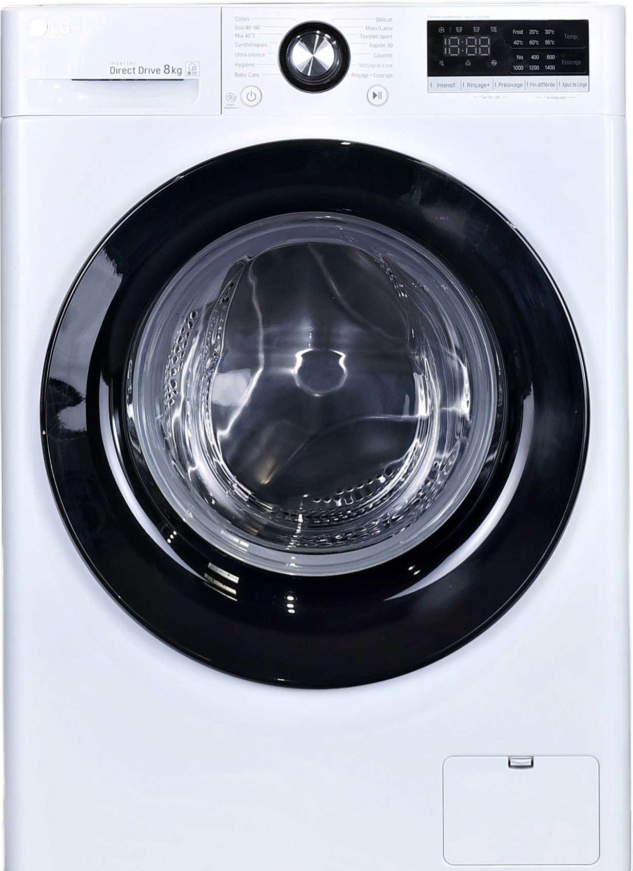Lave-linge Hublot 8 kg Reconditionné LG F84N25WH