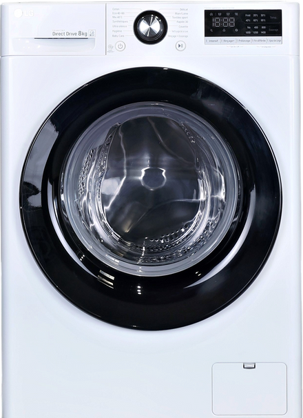 Lave-linge Hublot 8 kg Reconditionné LG F84N25WH