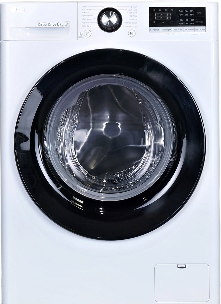 Lave-linge Hublot 8 kg Reconditionné LG F84N25WH