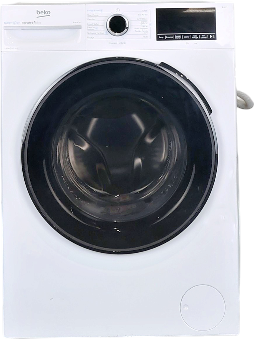 Lave-linge Hublot 10 kg Reconditionné BEKO BM3WFT410451C