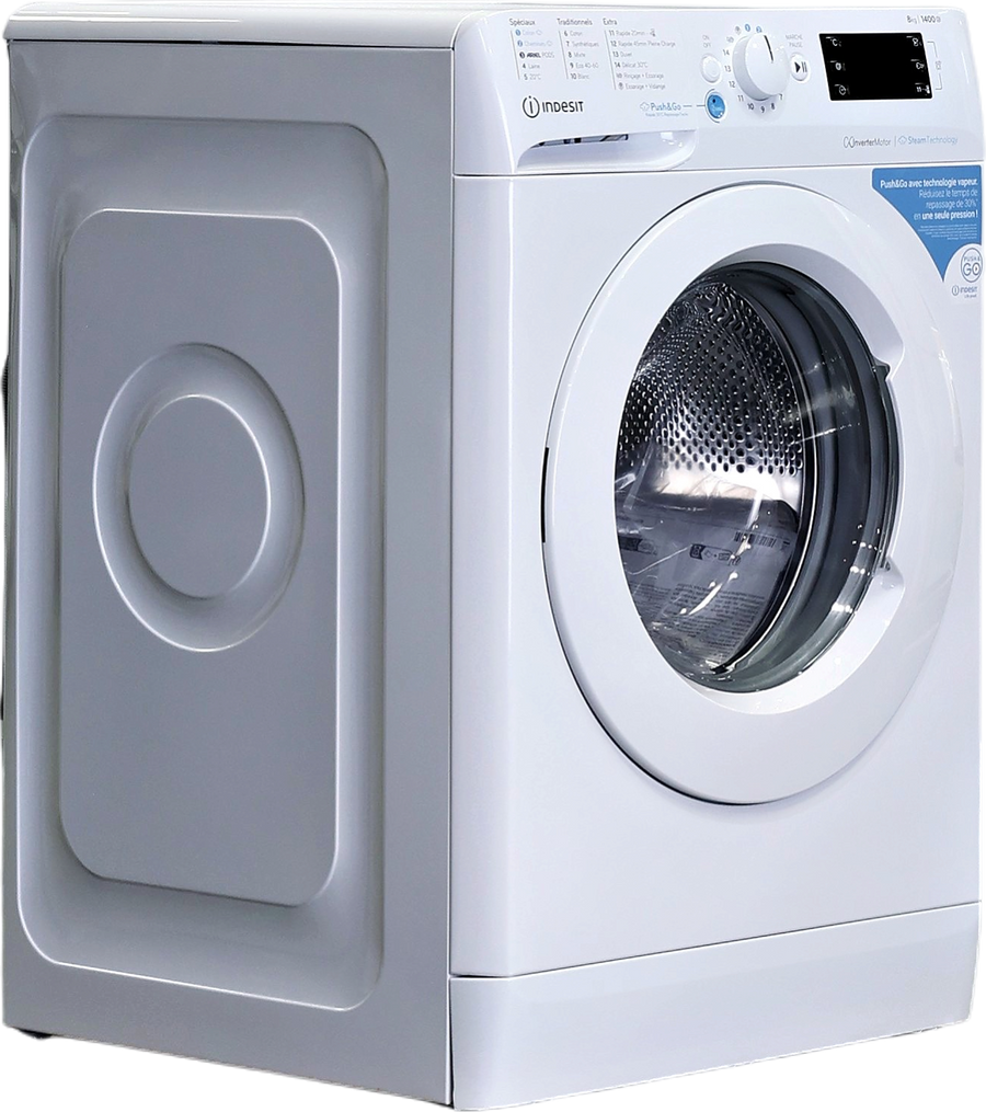 Lave-linge Hublot 8 kg Reconditionné INDESIT BWE81496XWVFR