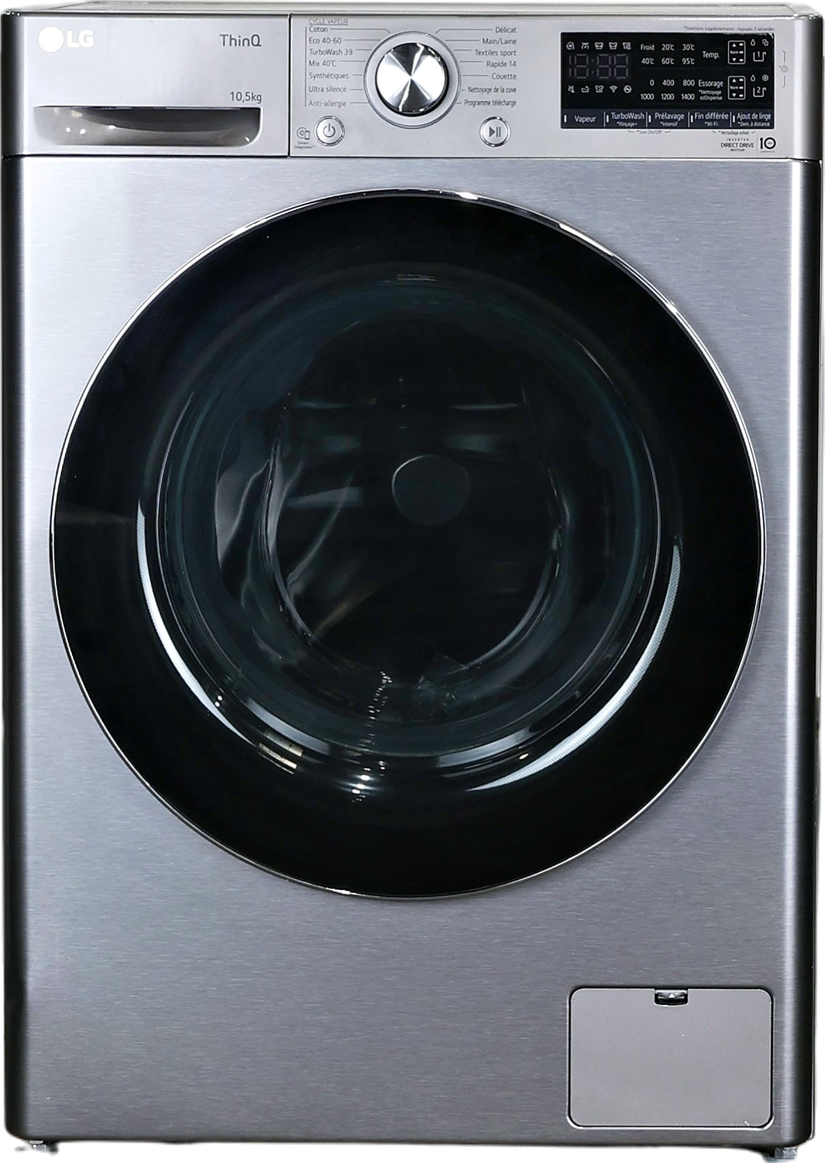 Lave-linge Hublot 10.5 kg Reconditionné LG F14V72ISTA