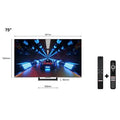 Téléviseur LED 74 pouces Reconditionné TCL 75C735