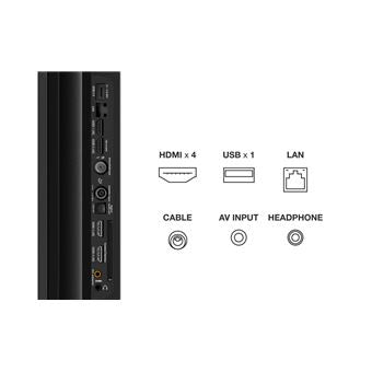 Téléviseur LED 74 pouces Reconditionné TCL 75C735