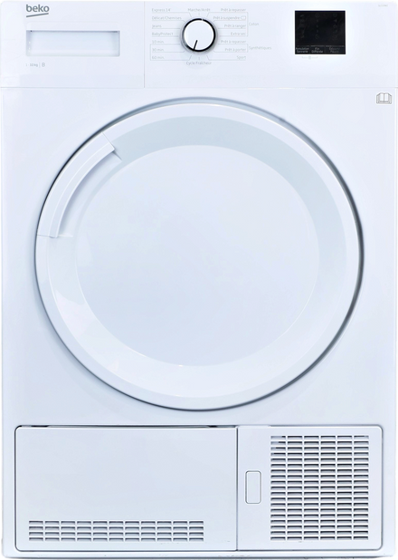 Seche-linge à Condensation 10 kg Reconditionné BEKO SLC10W2