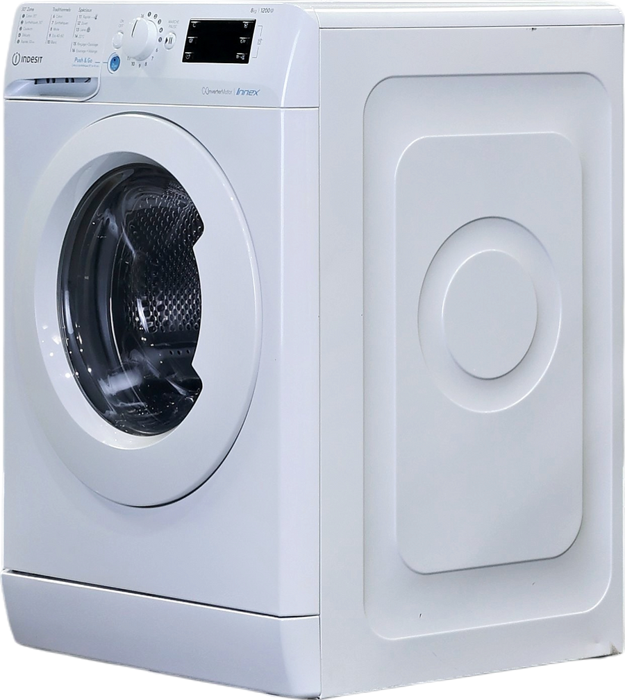 Lave-linge Hublot 8 kg Reconditionné INDESIT BWEW81284XWFRN