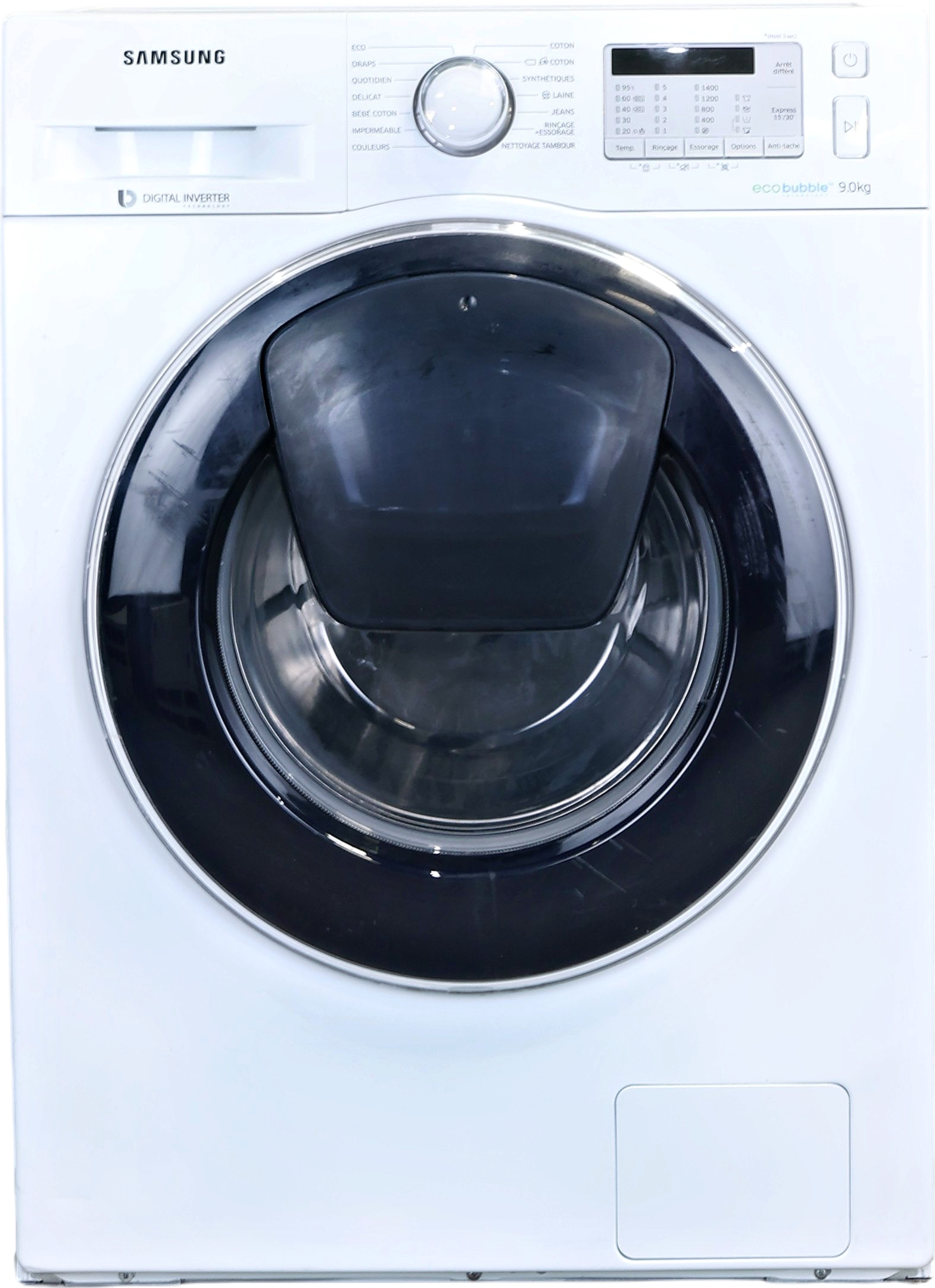 Lave-linge Hublot 9 kg Reconditionné SAMSUNG WW90K5413WW