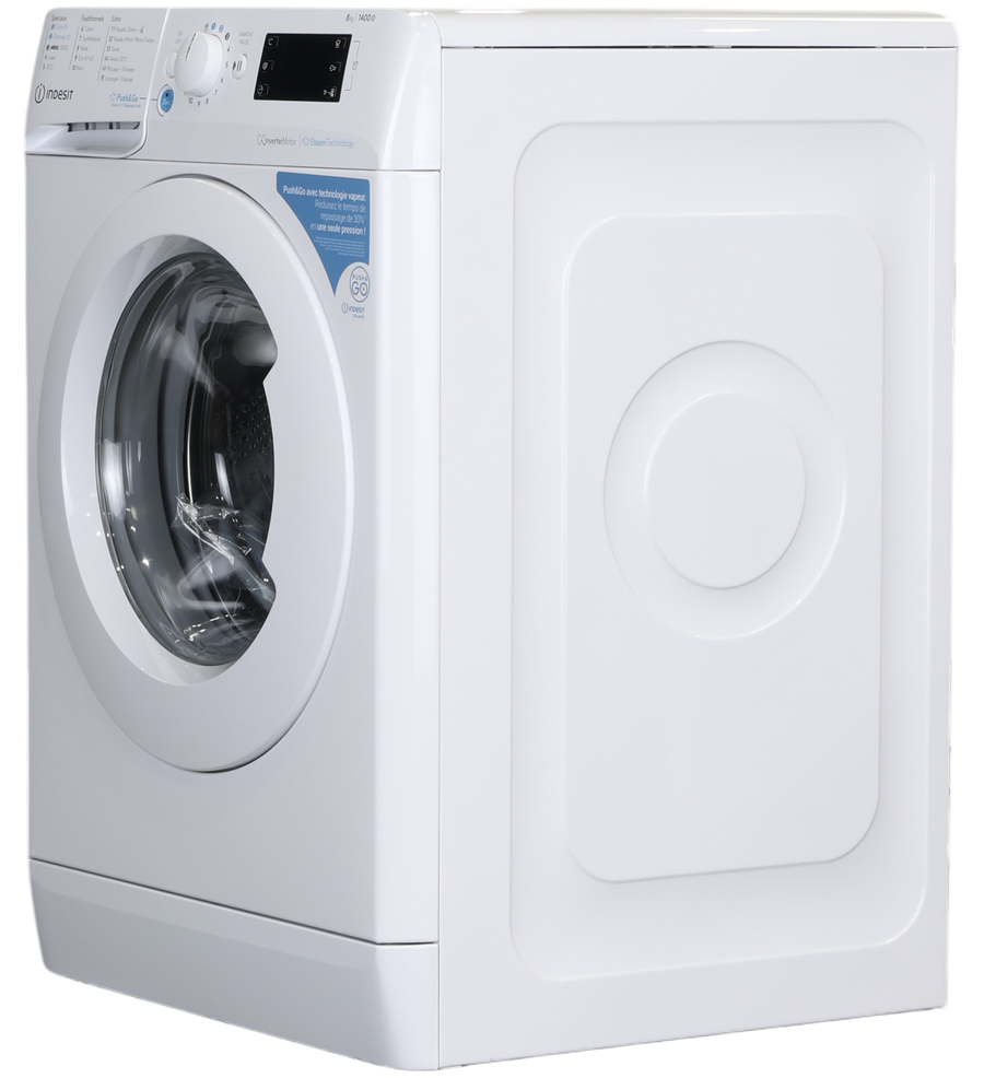 Lave-linge Hublot 8 kg Reconditionné INDESIT BWE81496XWVFR