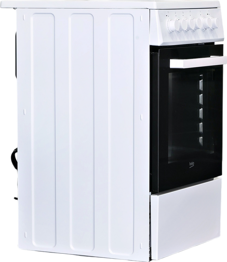 Cuisinière Vitrocéramique 60 L Reconditionné BEKO FSS57000GW