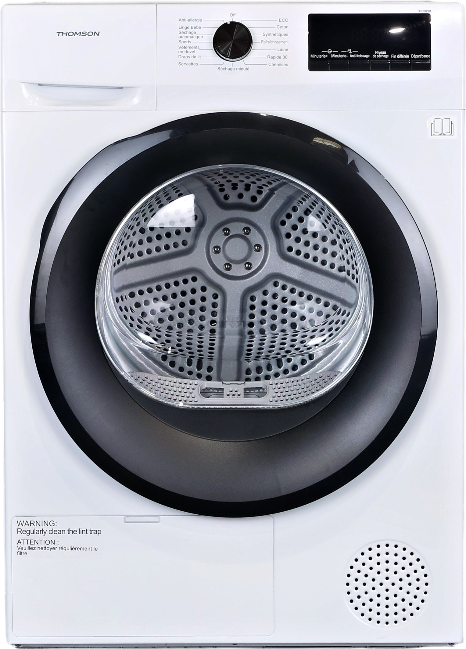 Seche-linge Pompe à Chaleur 8 kg Reconditionné THOMSON THDHP8E