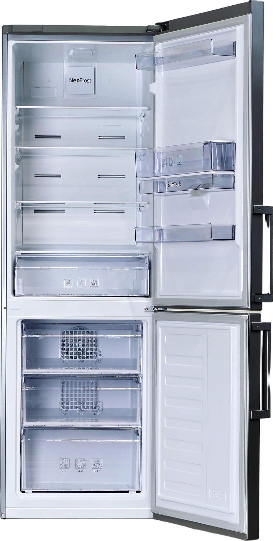 Réfrigérateur Avec Congélateur 313 Litres Reconditionné BEKO RCNA365DS