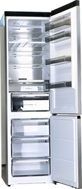 Réfrigérateur Avec Congélateur 413 Litres Reconditionné HISENSE RB5P410SACC