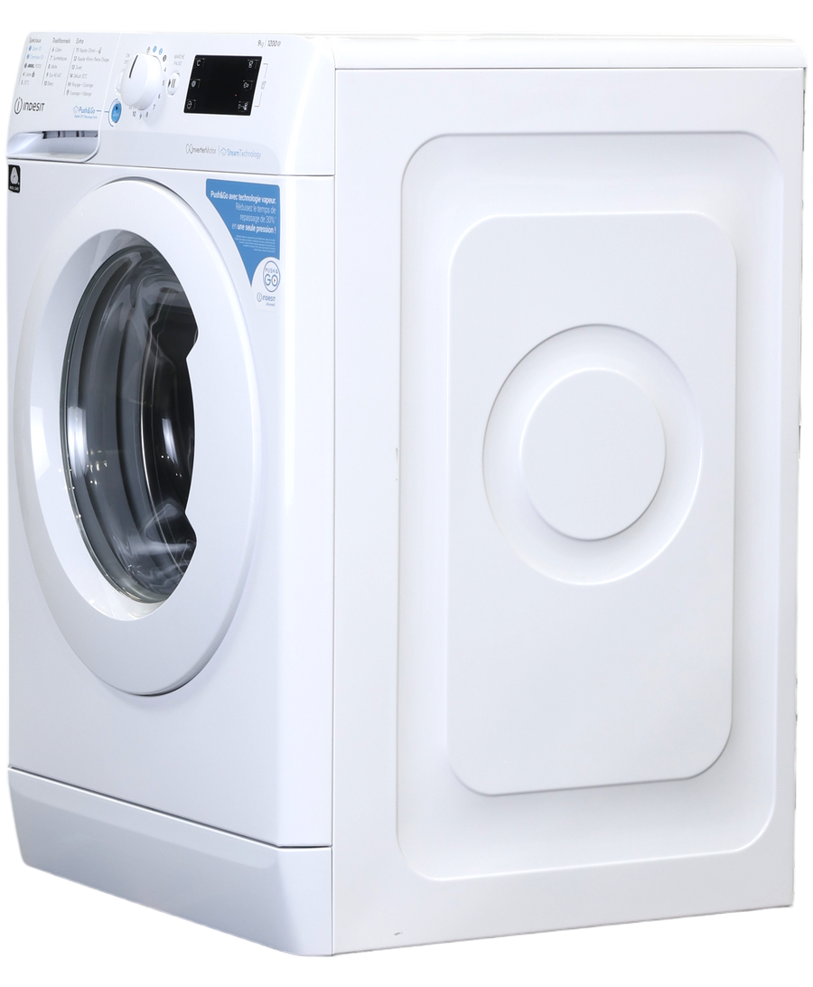 Lave-linge Hublot 9 kg Reconditionné INDESIT BWE91296XWVFR