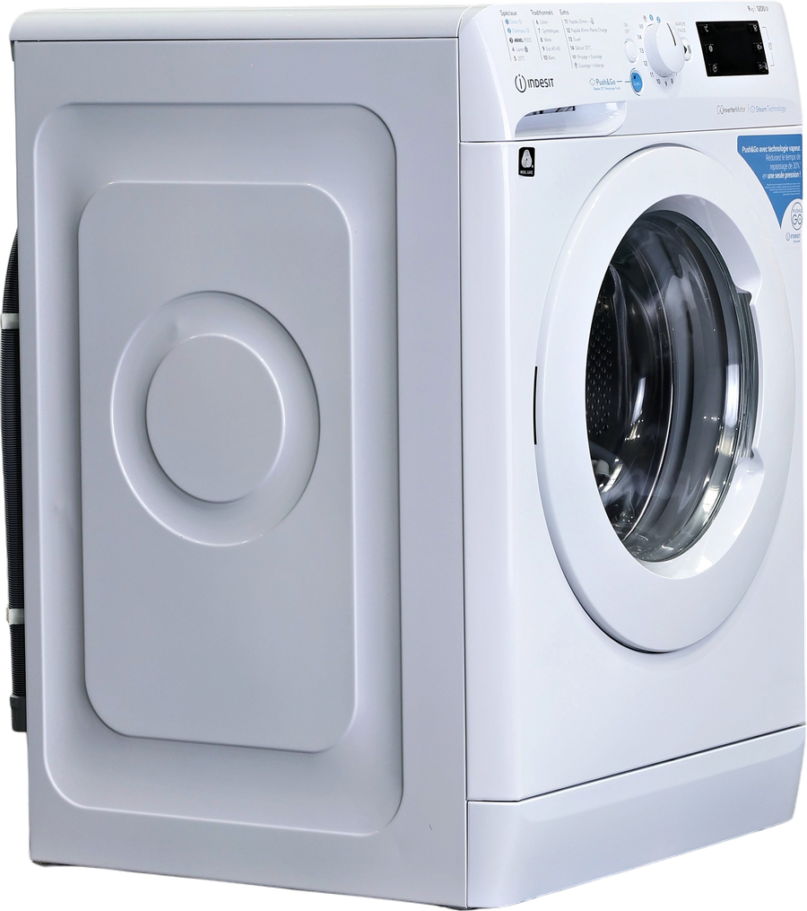 Lave-linge Hublot 9 kg Reconditionné INDESIT BWE91296XWVFR