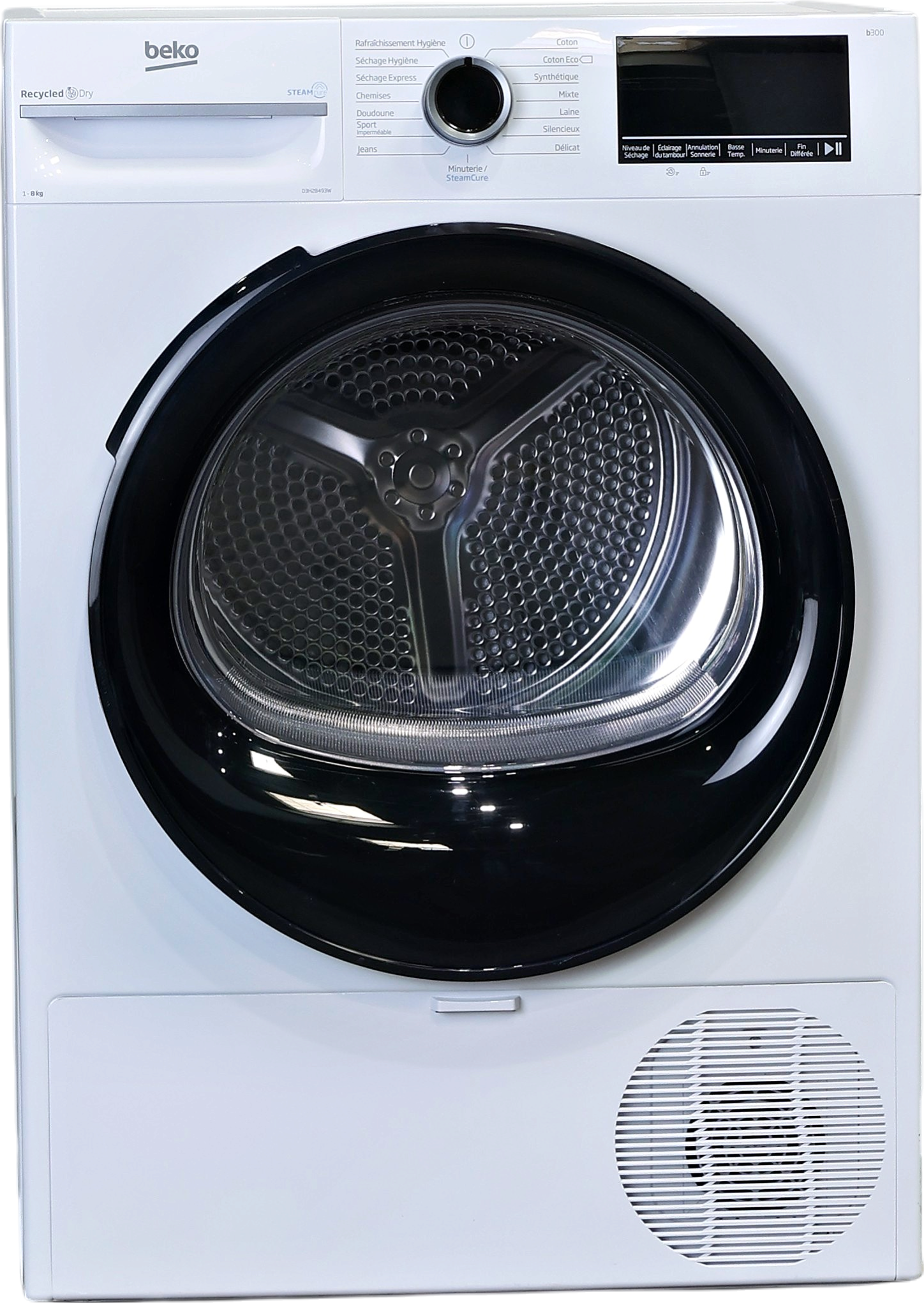 Seche-linge Pompe à Chaleur 8 kg Reconditionné BEKO D3H28493W