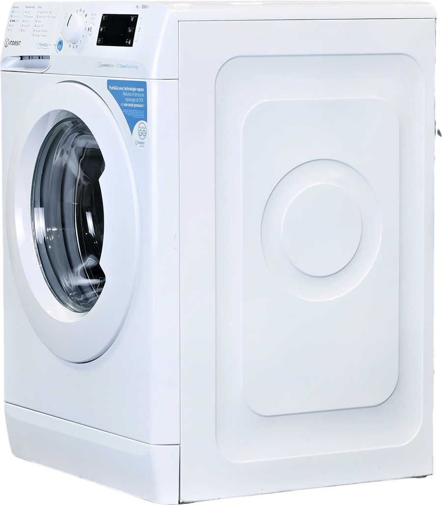 Lave-linge Hublot 9 kg Reconditionné INDESIT BWE91296XWVFR