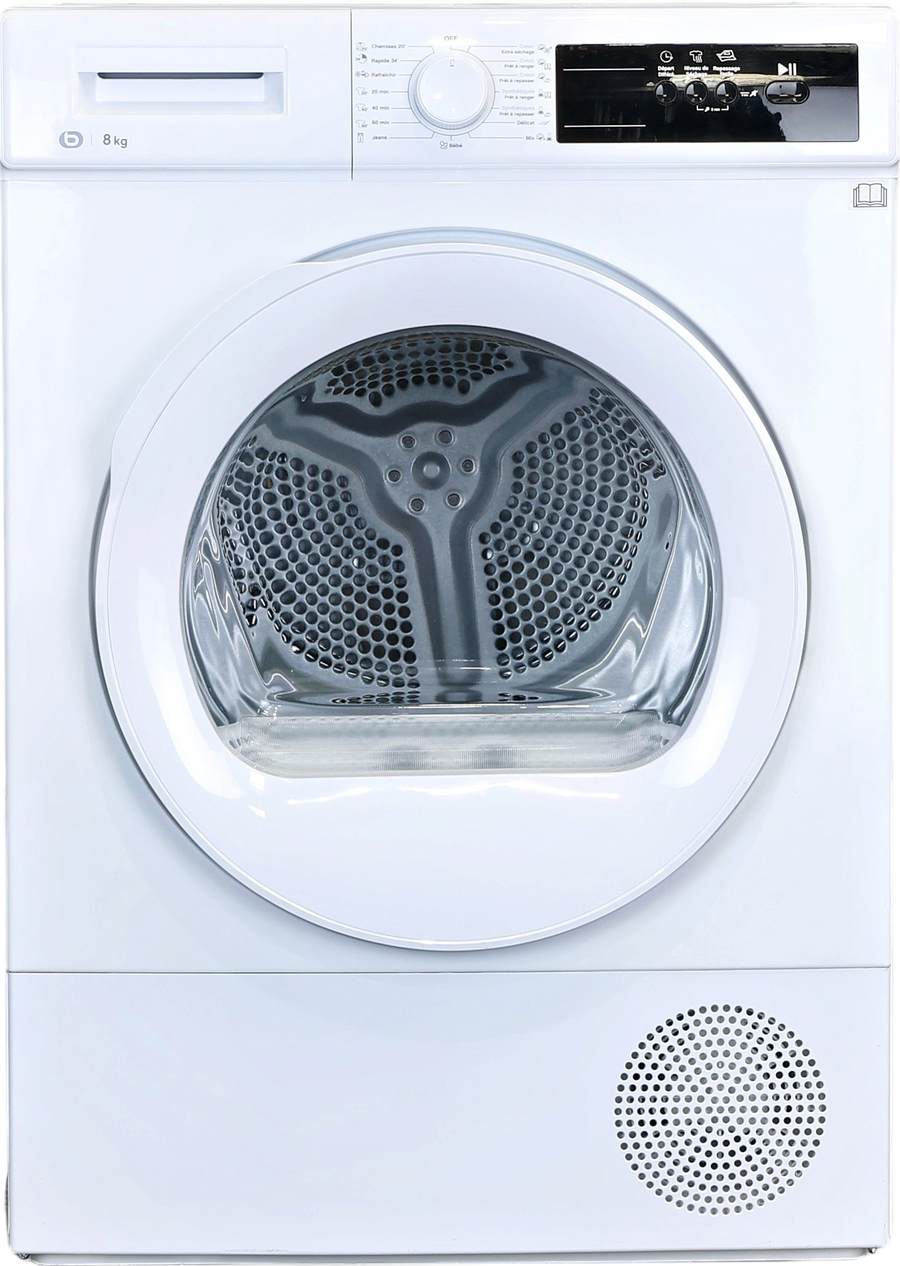 Seche-linge Pompe à Chaleur 8 kg Reconditionné ESSENTIEL B ESLHP8-3b