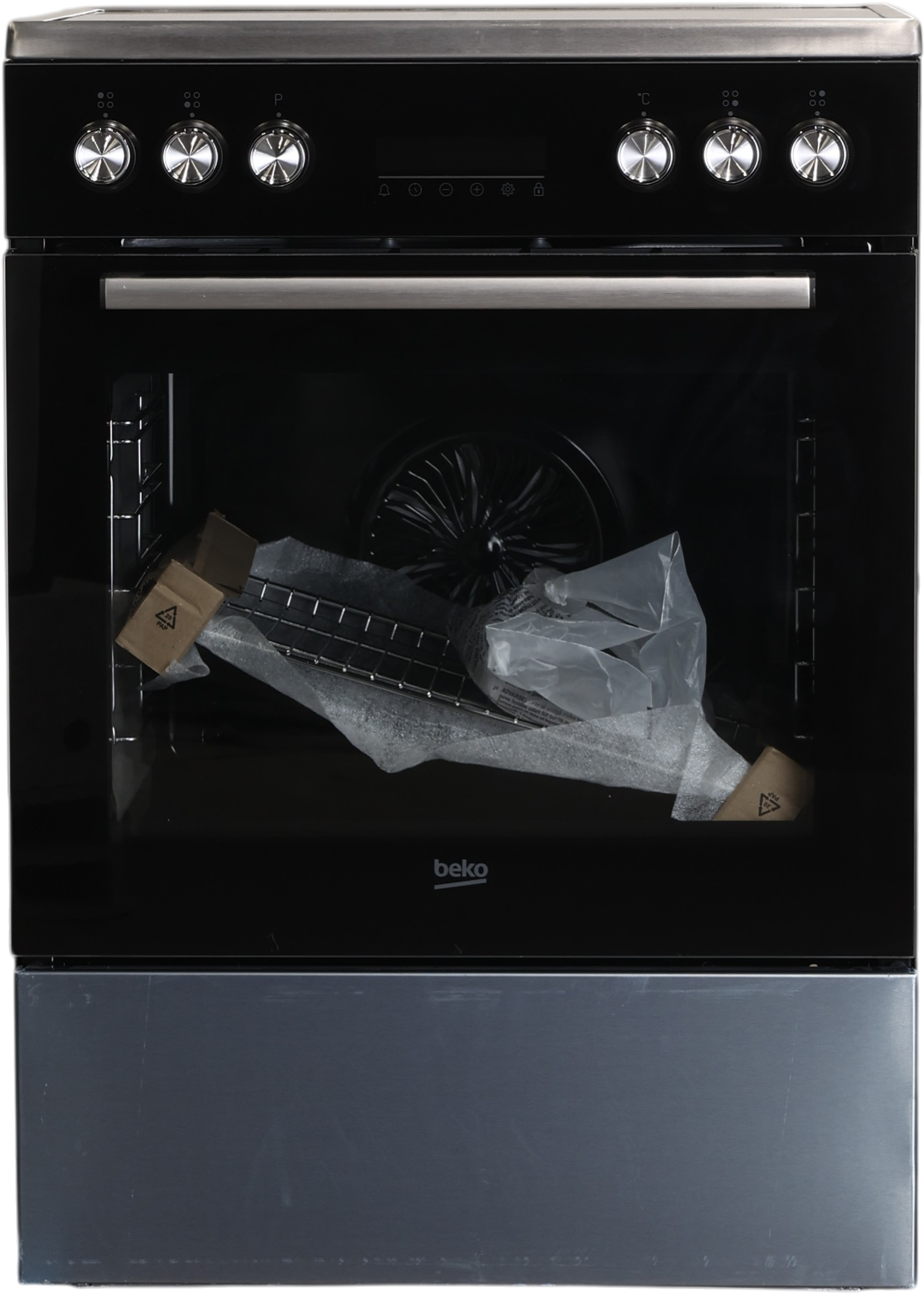 Cuisinière Vitrocéramique 72 L Reconditionné BEKO FBE67301XCS