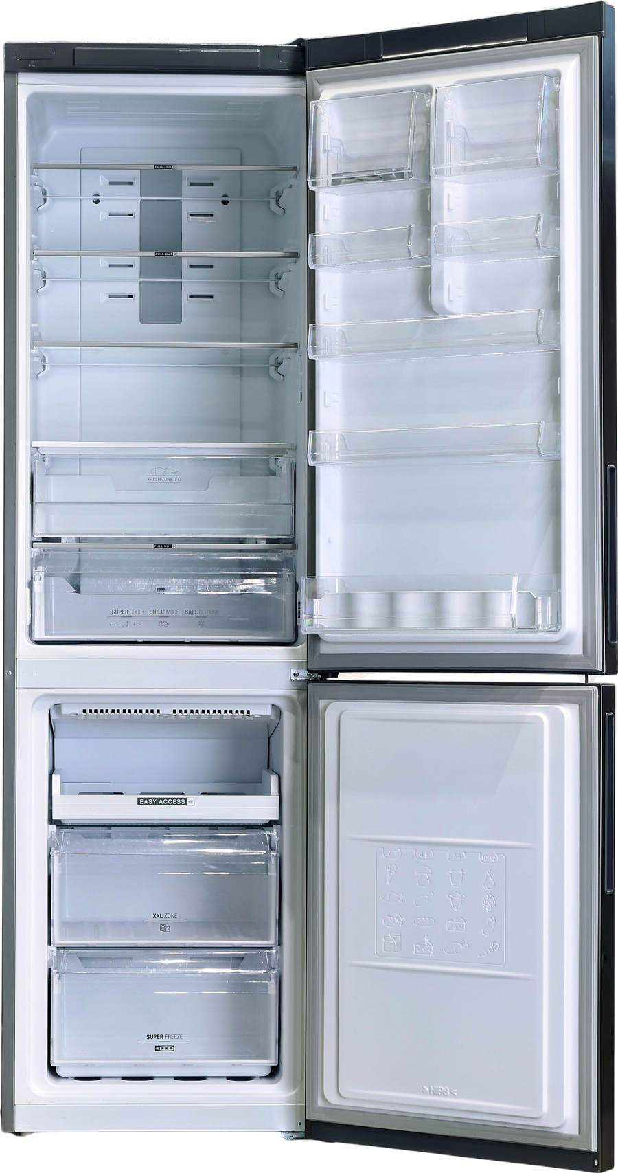 Réfrigérateur Avec Congélateur 368 Litres Reconditionné HOTPOINT XH9T2OXZ