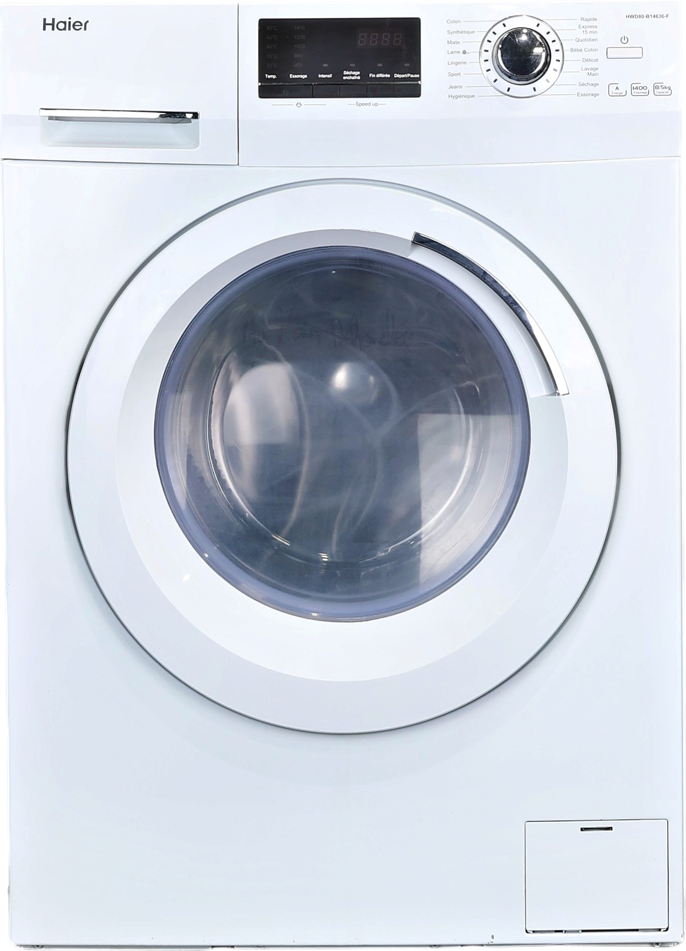 Lave-linge Sechant 8 kg Reconditionné HAIER HWD80-B14636