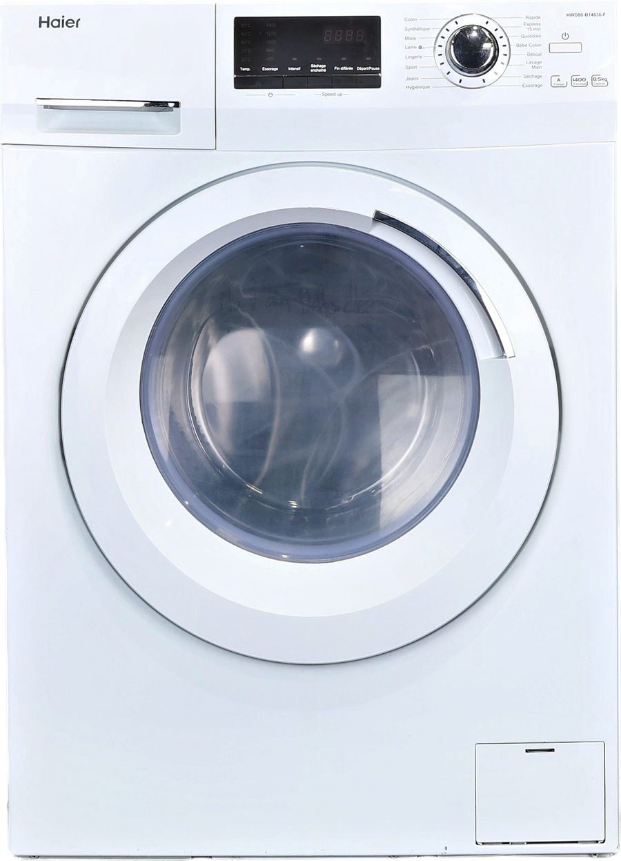 Lave-linge Sechant 8 kg Reconditionné HAIER HWD80-B14636