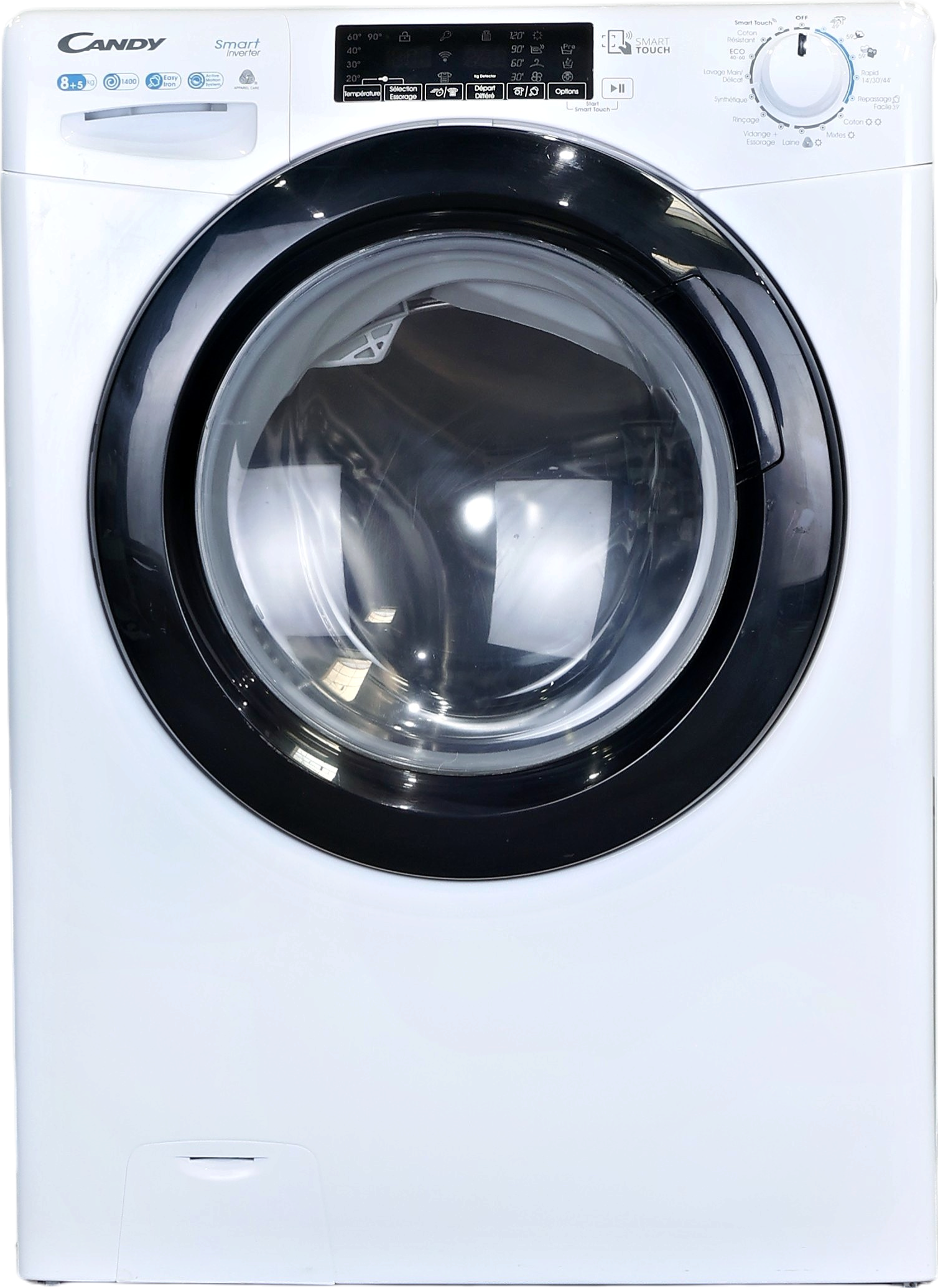 Lave-linge Sechant 8 kg Reconditionné CANDY CSWS485TWMBE-47
