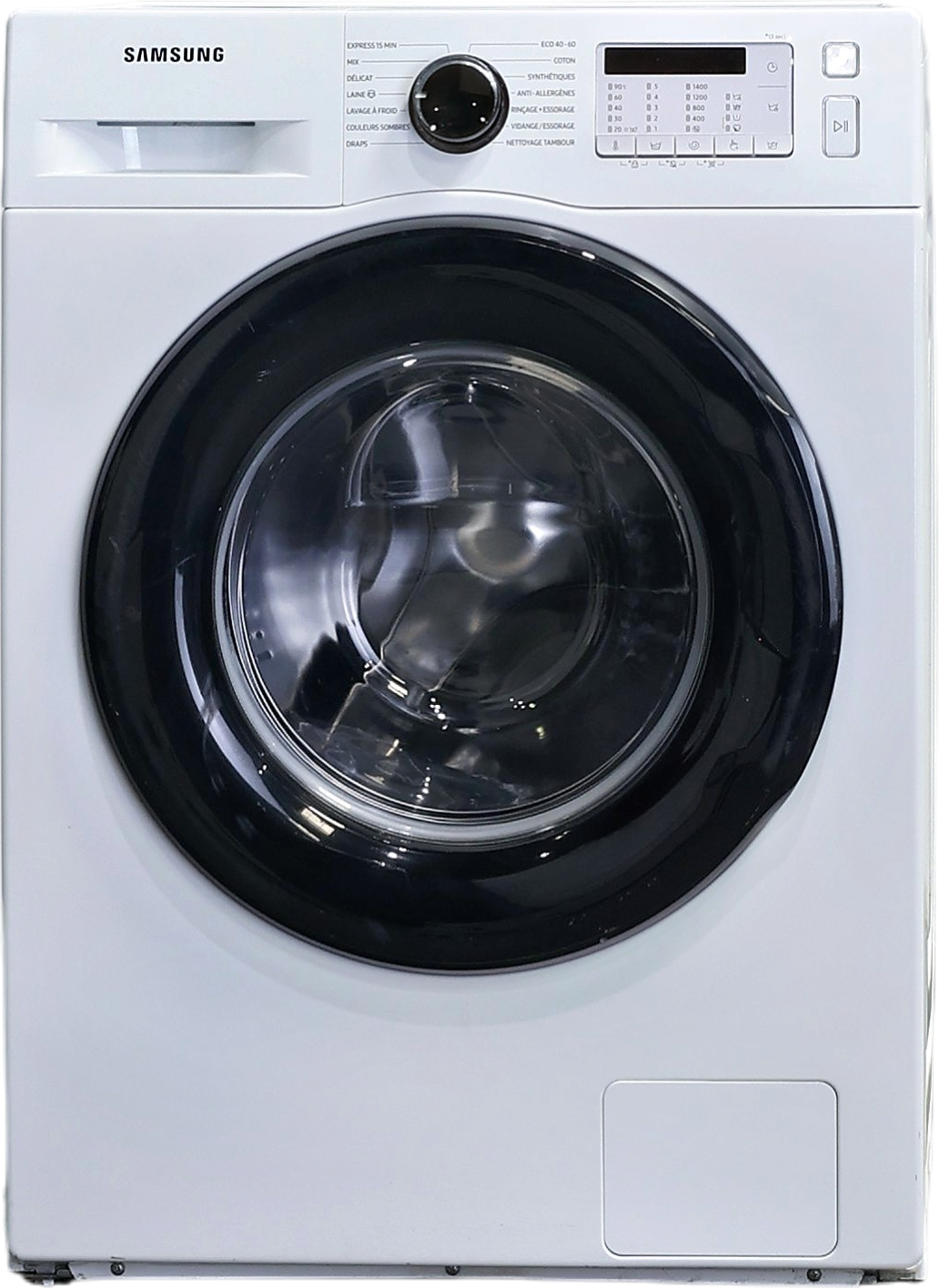 Lave-linge Hublot 9 kg Reconditionné SAMSUNG WW90TA046AH