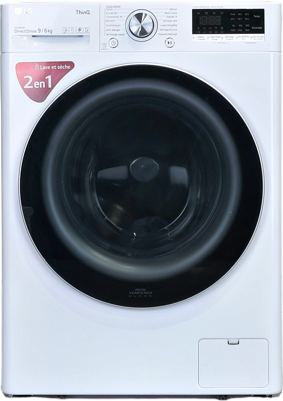 Lave-linge Sechant 9 kg Reconditionné LG F964V71WRHT