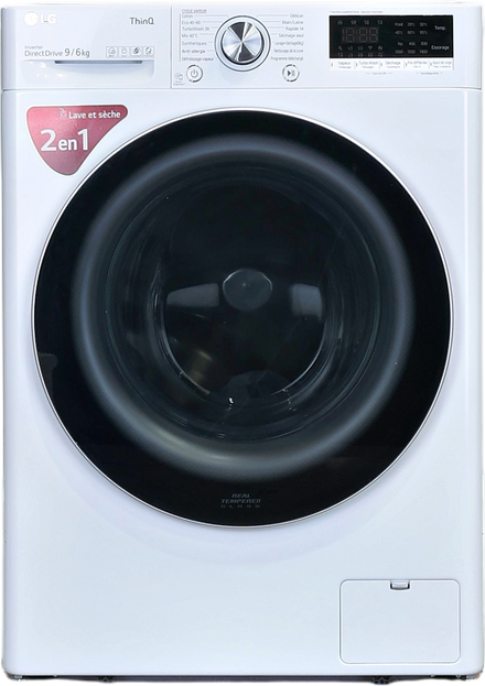 Lave-linge Sechant 9 kg Reconditionné LG F964V71WRHT