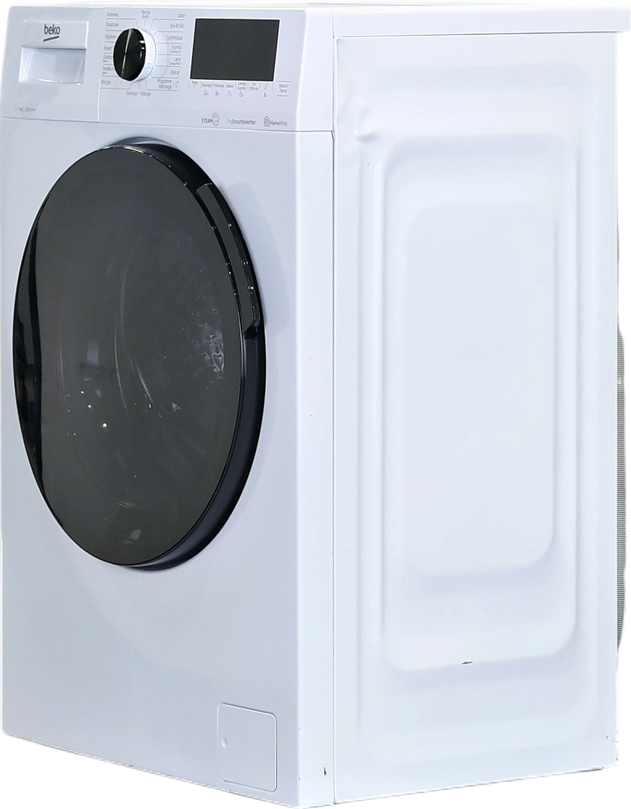 Lave-linge Hublot 7 kg Reconditionné BEKO WTS7201W