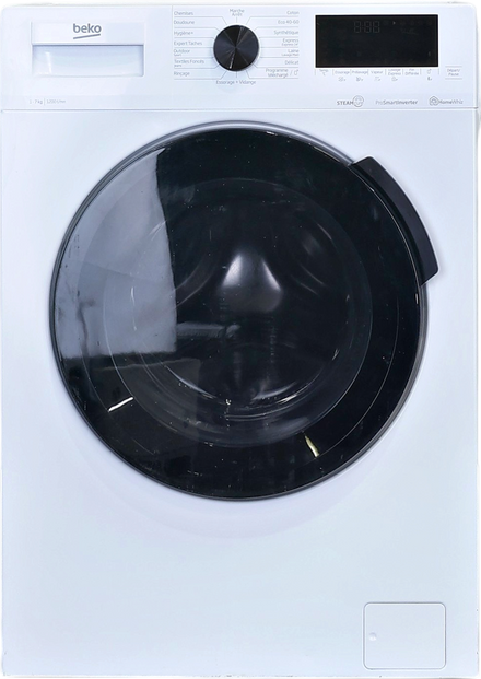 Lave-linge Hublot 7 kg Reconditionné BEKO WTS7201W